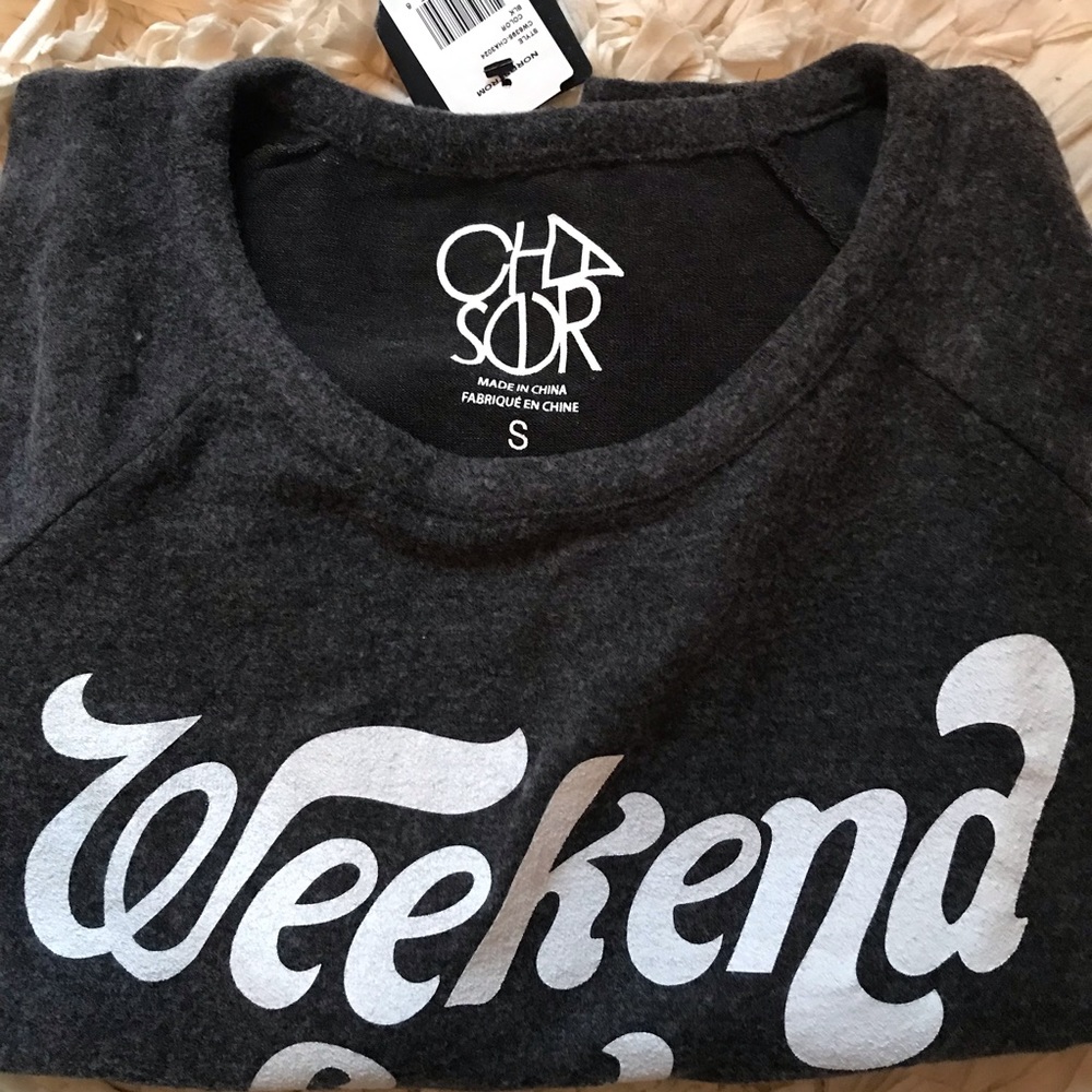 Chaser graphic weekend feels top long sleeves - Picture 2 of 8